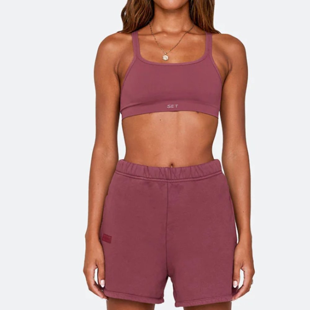 NWOT SET ACTIVE sweat shorts